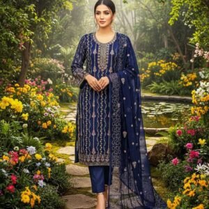 Premium Indian Georgette Unstitched Three-Piece Collection 2
