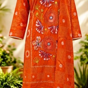 Premium Indian Georgette Unstitched Three-Piece Collection